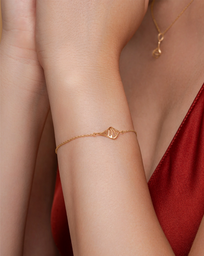 Golden Geometry Bracelet
