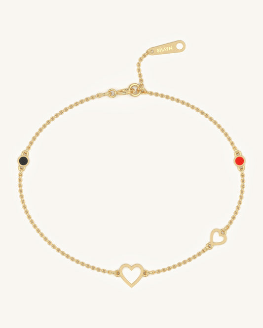 Heart Motif Bracelet