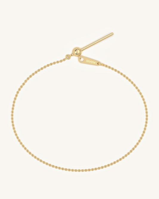 Classic Gold Chain Bracelet