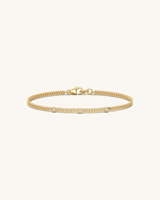 Dainty Diamond Bracelet