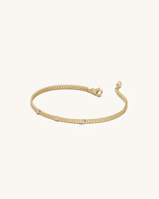 Dainty Diamond Bracelet