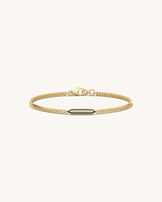 Elegant Slim Bar Bracelet