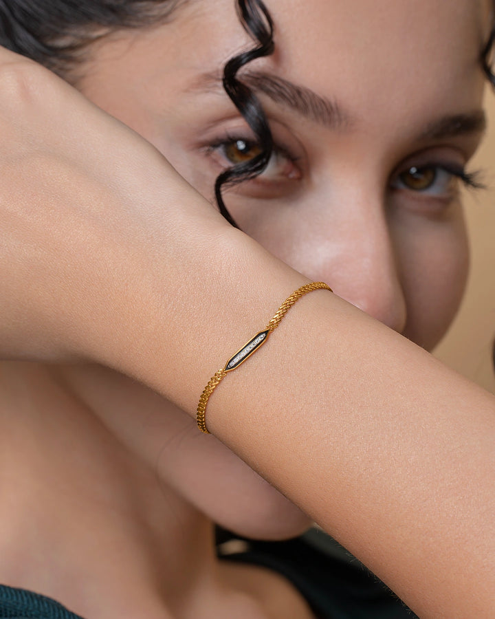 Elegant Slim Bar Bracelet