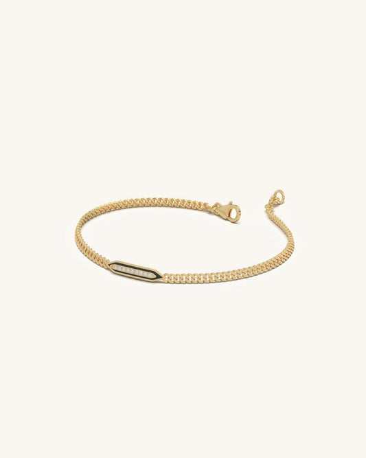 Elegant Slim Bar Bracelet