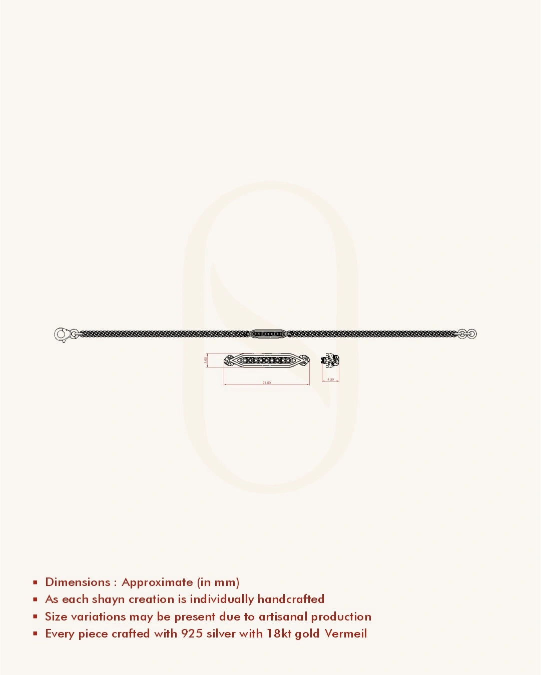 Elegant Slim Bar Bracelet