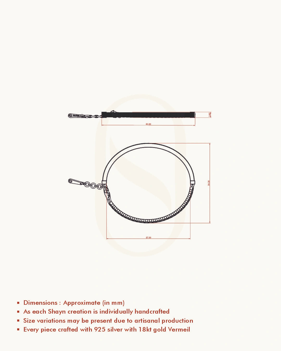 Dual-Texture Bracelet