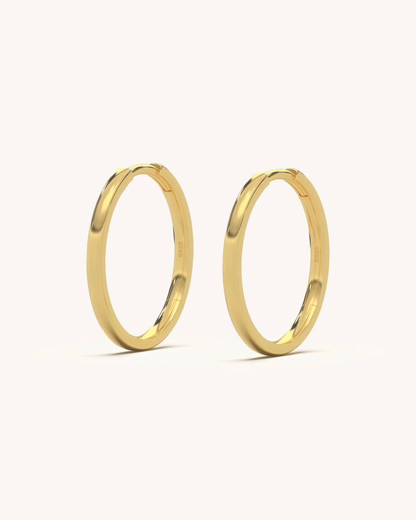 Bold Round Hoops