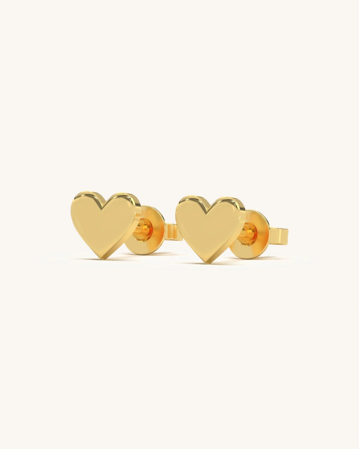 Mini Heart Studs
