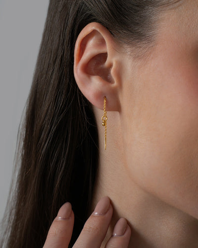 Spike Drop Earrings