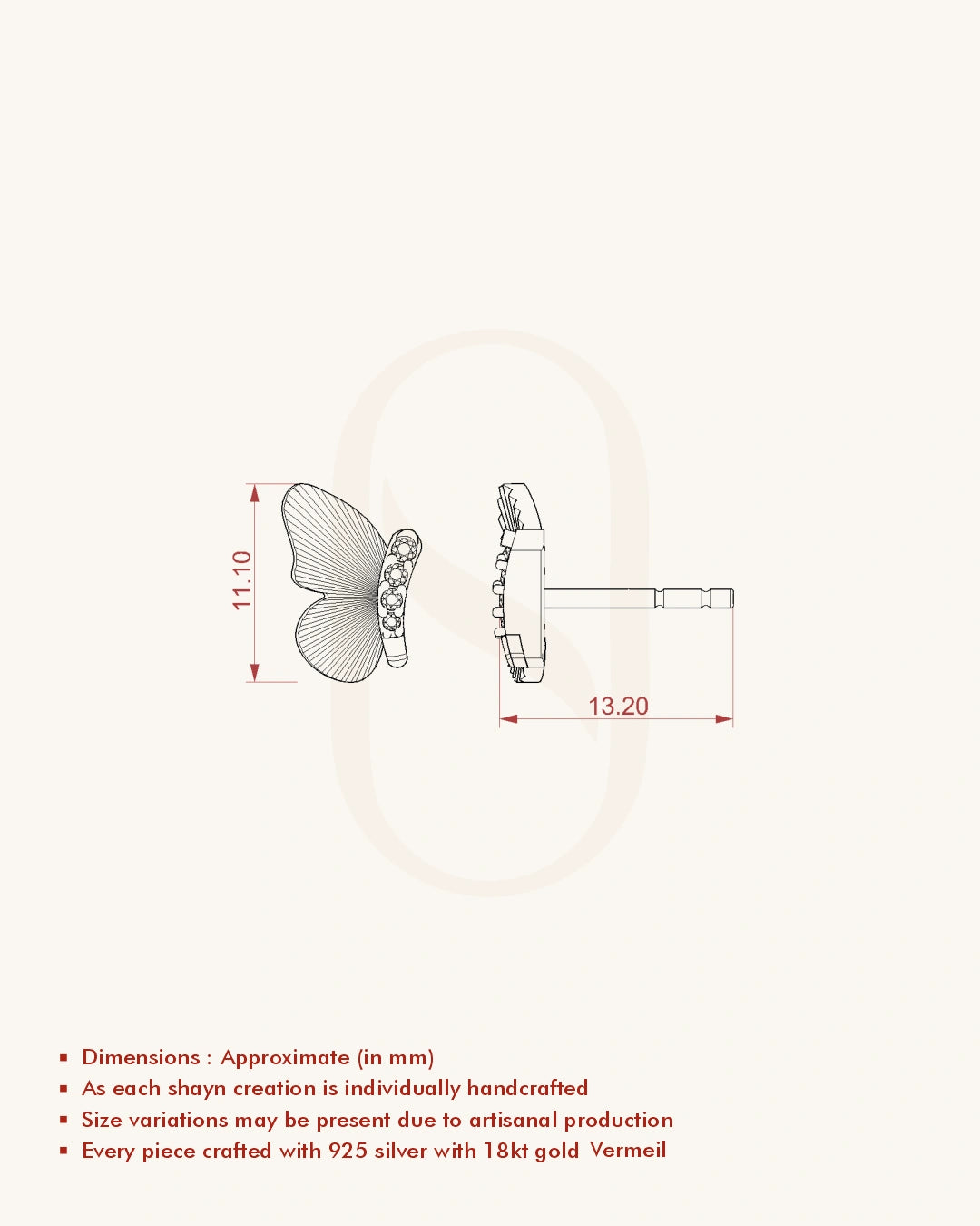 Skyline Wing Earrings