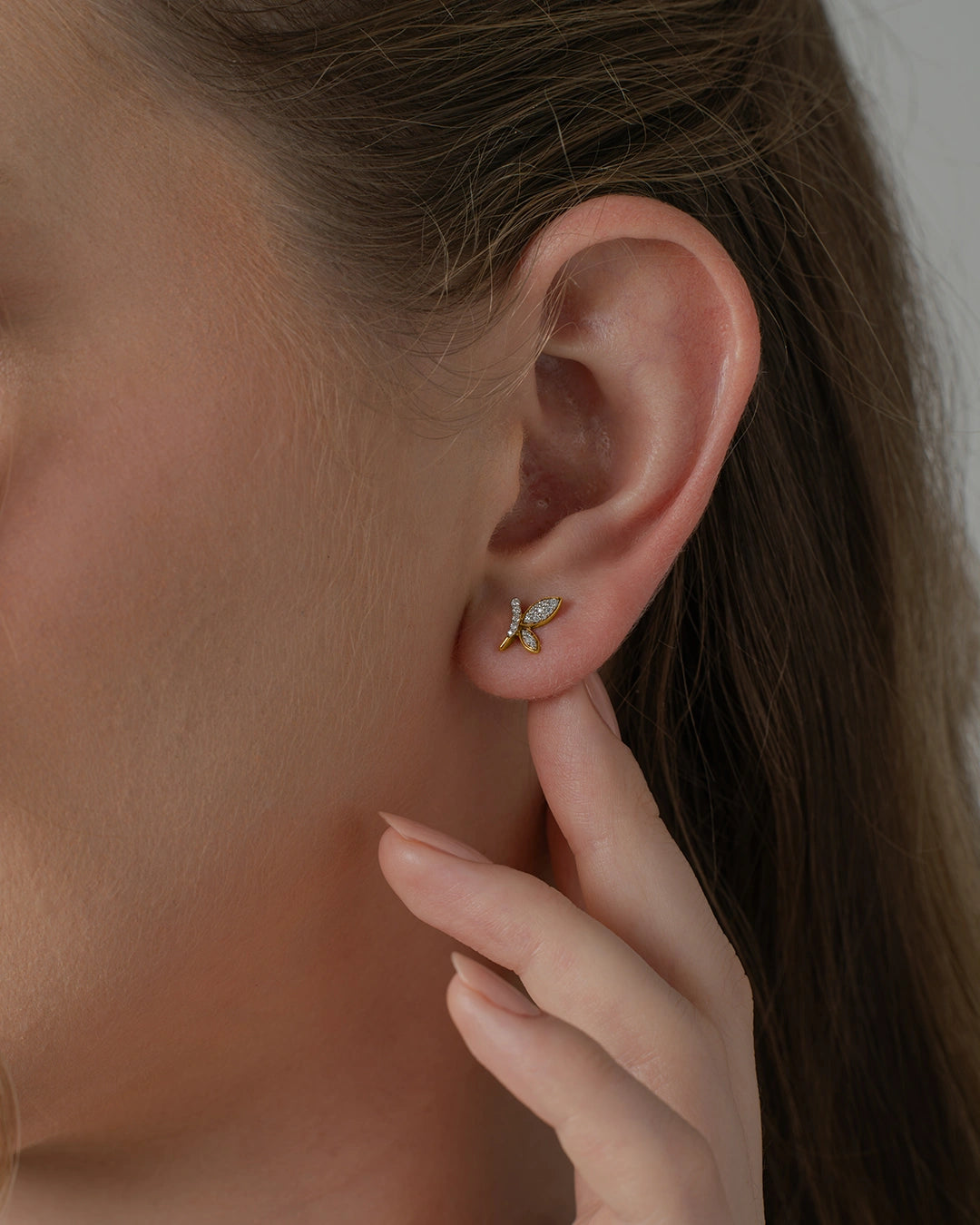 Leaf Cluster Earrings