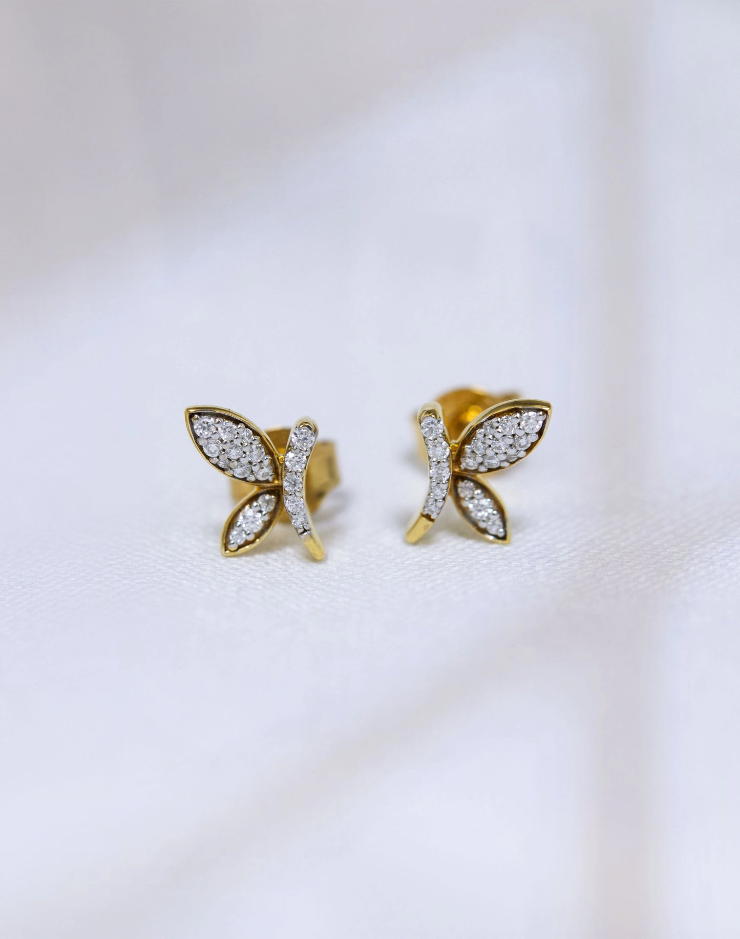 Leaf Cluster Earrings