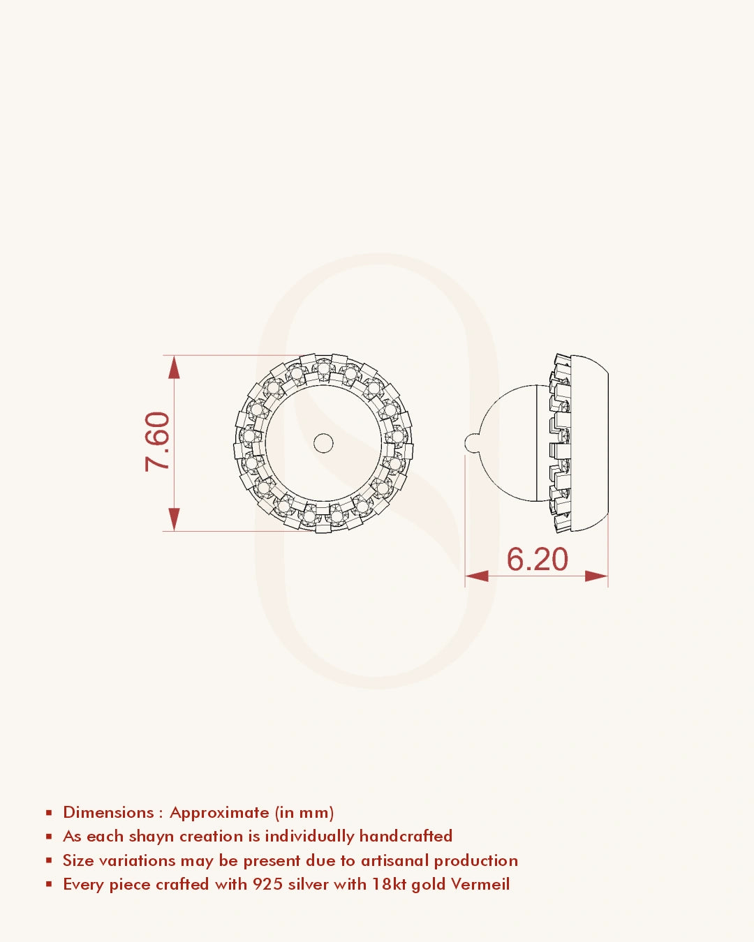 Pearl Stud Earrings