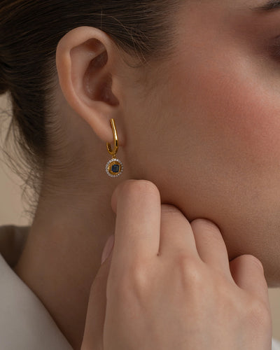 Sunburst Drop Earrings