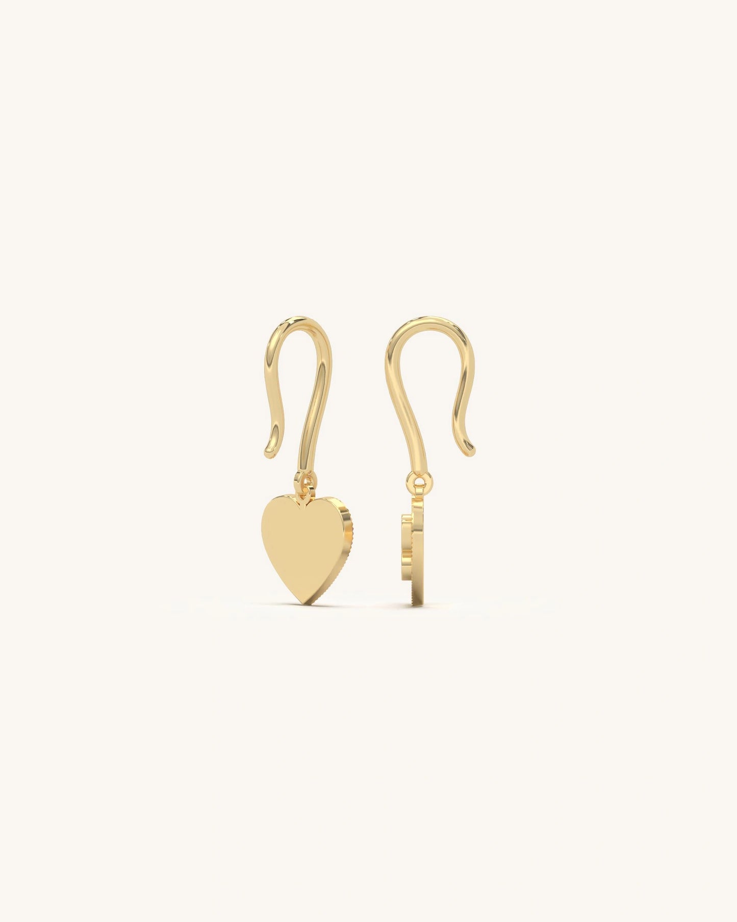 Butterfly Heart Earrings