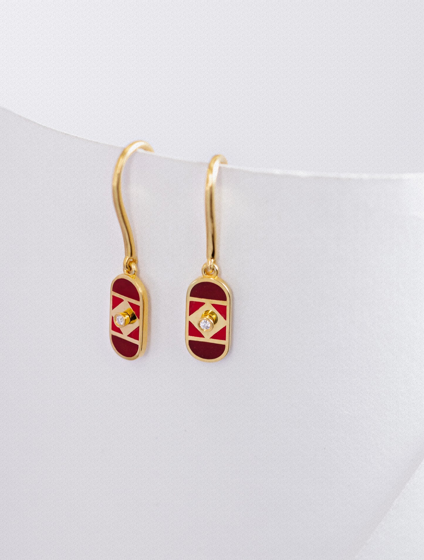 Scarlet Deco Earrings