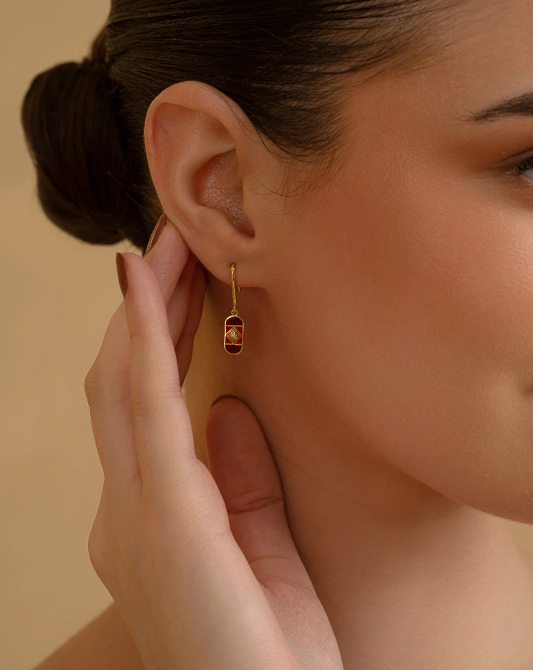 Scarlet Deco Earrings