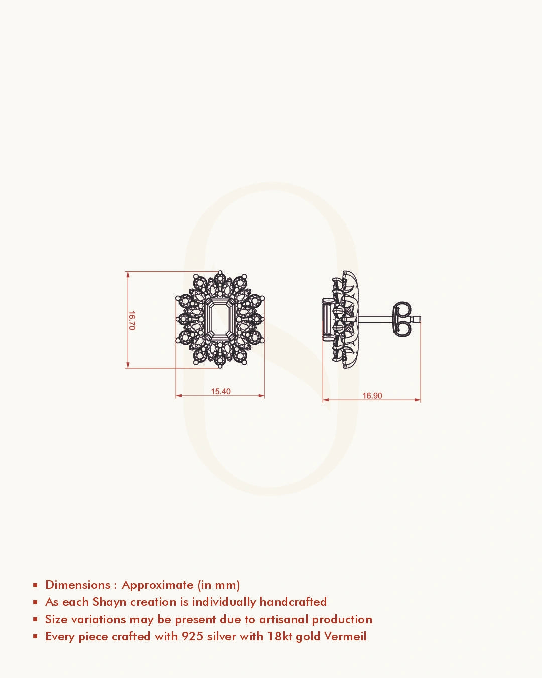 Blossom Frame Studs