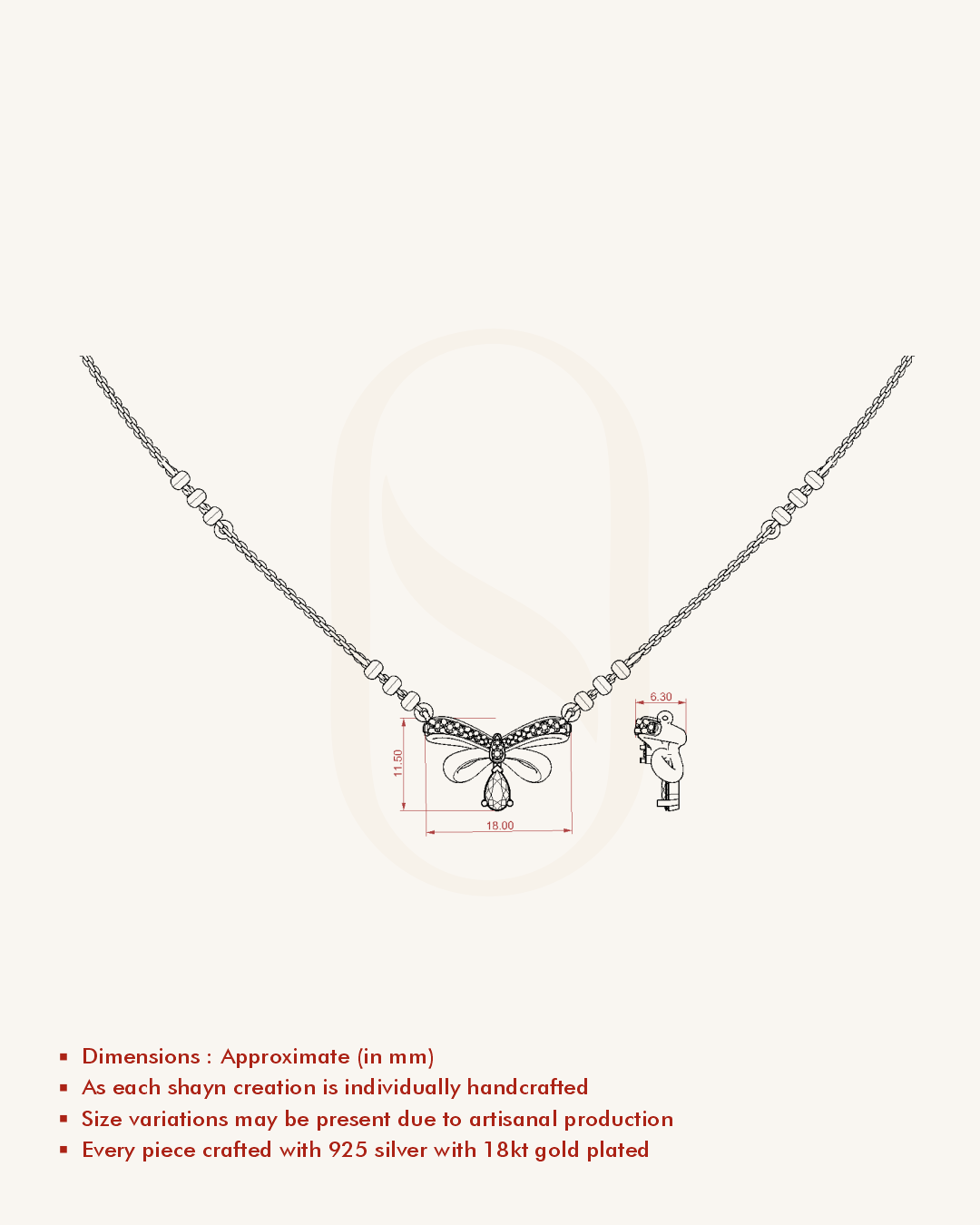 Mangalsutra Bow Necklace