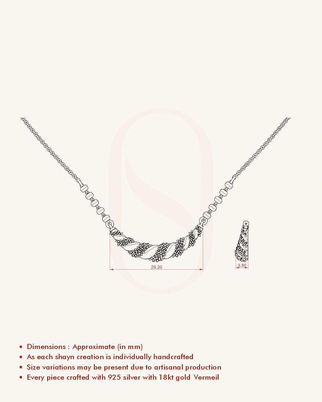 Curved Mangalsutra Design