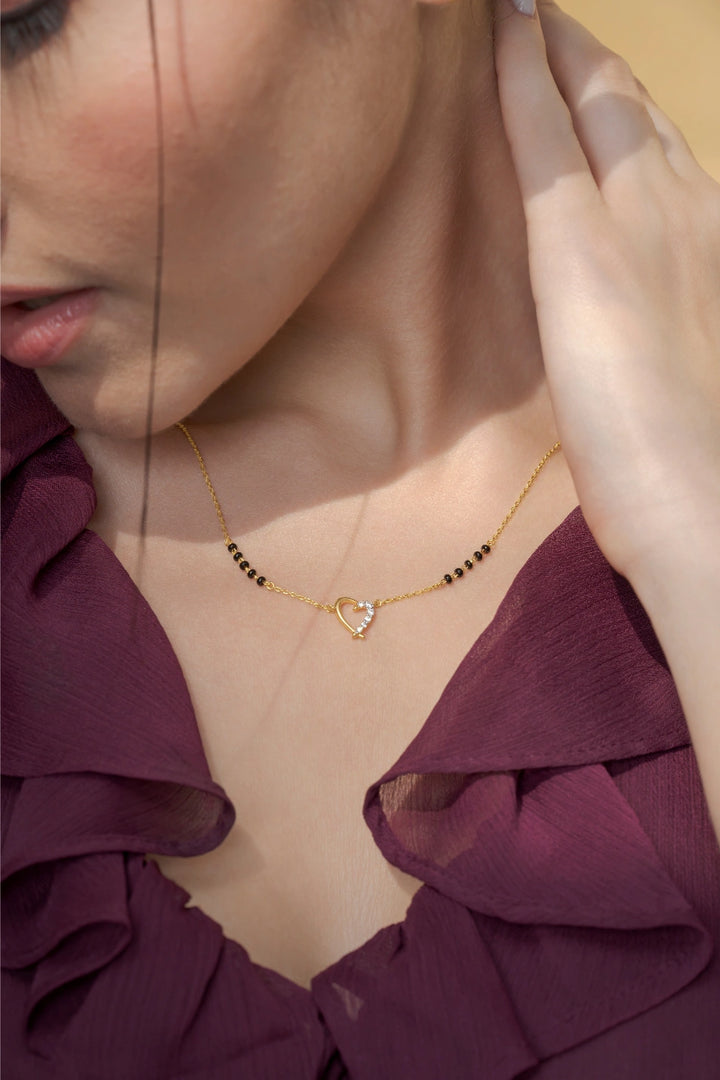 Black Bead Mangalsutra