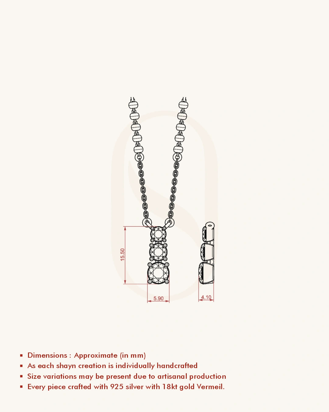 Trilogy Cascade Mangalsutra