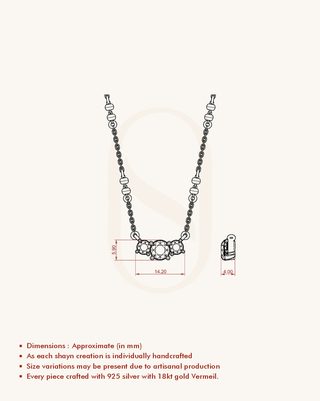 Trio Arc Mangalsutra