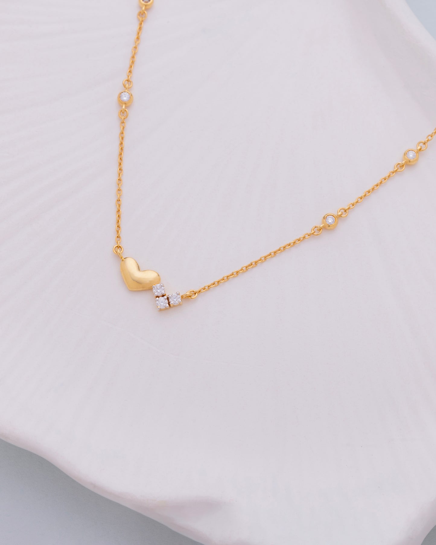 Cherished Heart Necklace & Classic Heart Ring