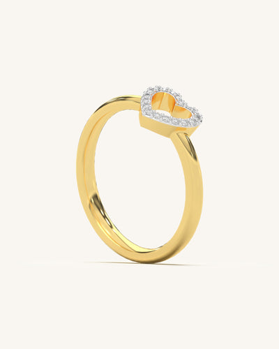 Open Heart Mangalsutra & Open Heart Ring