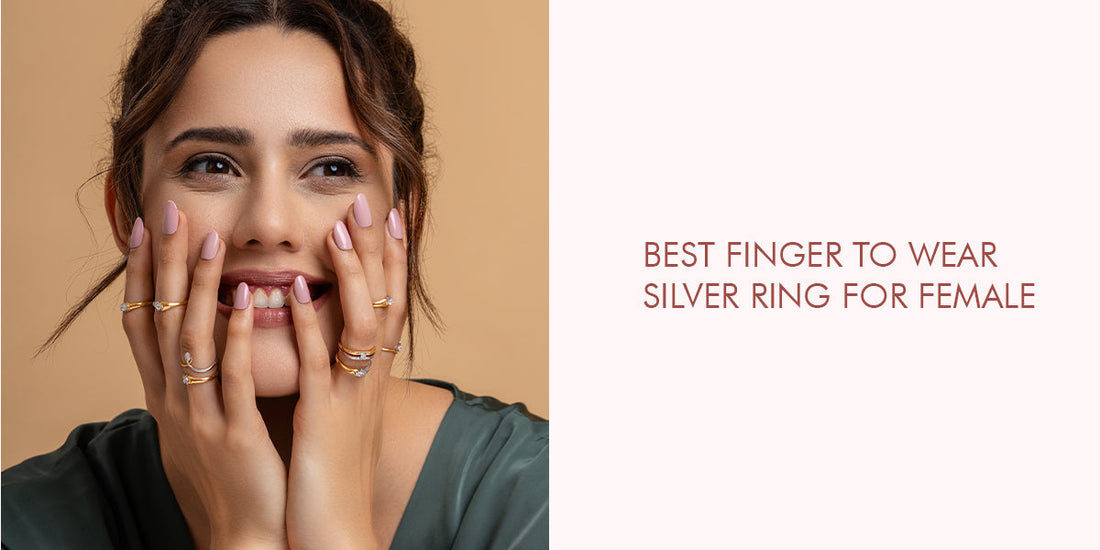best finger and hand for silver ring for female