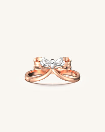 Twin Bow Ring