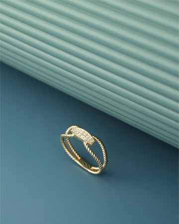 Corded Beauty Ring