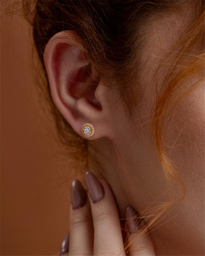 Entwined Diamond Studs