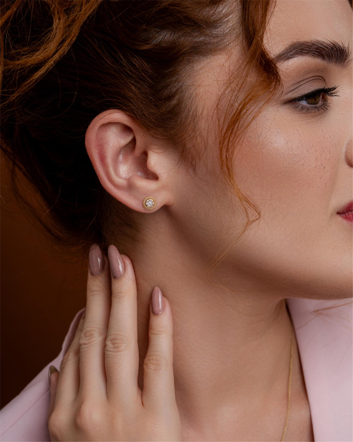 Entwined Diamond Studs