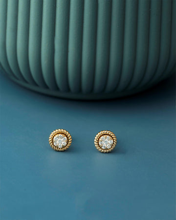 Entwined Diamond Studs