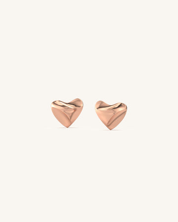 Delightful Heart Studs