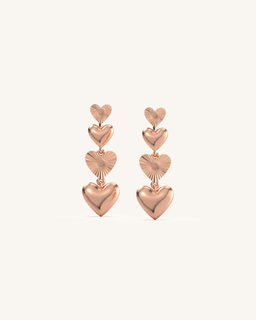 Enchanting Heart Earrings