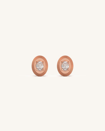 Dual Oval Studs