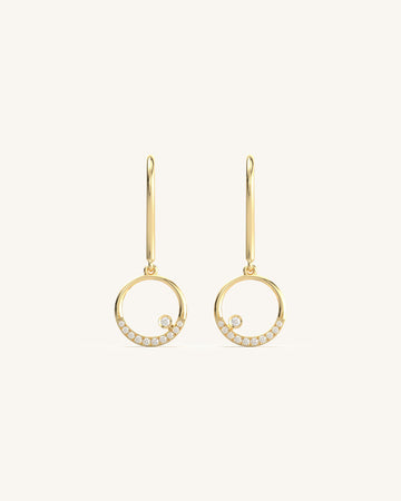 The Arell Criclet Hoops Drop