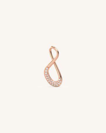Cora Infinite Diamond Dainty Pendant