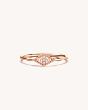 Kite Diamond Ring