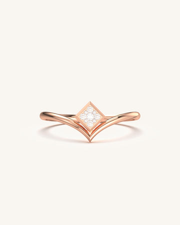 Chevron Princess Ring