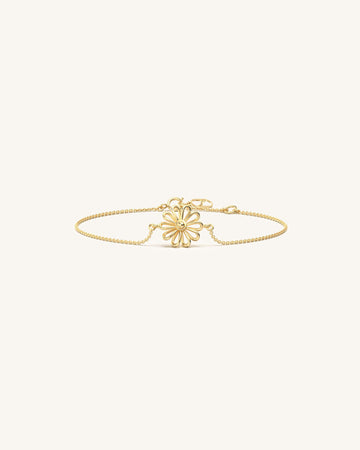Golden Sunflower Gleaming Bracelet