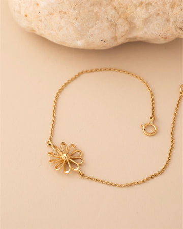 Sunflower Gold Bracelet