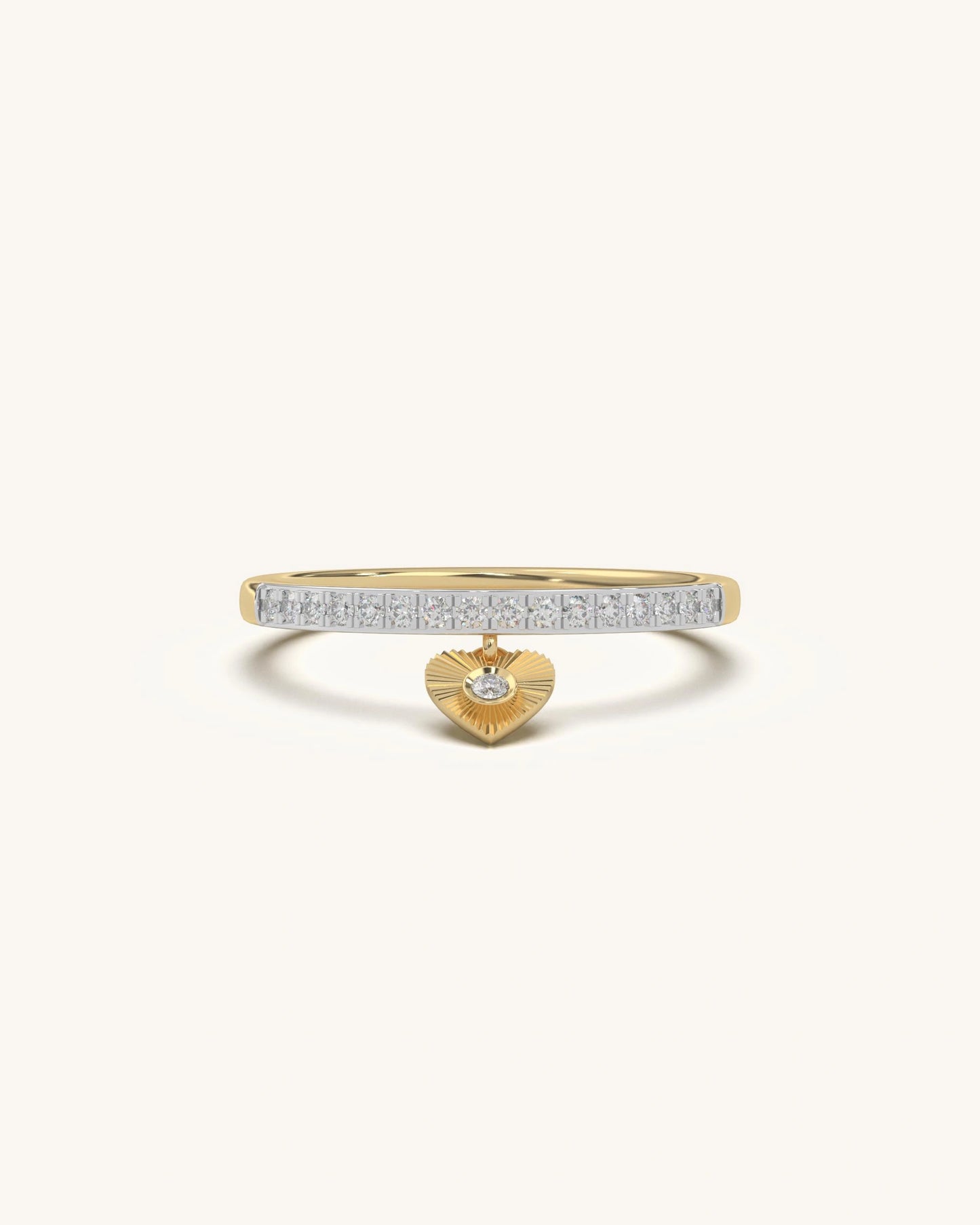 Dangling Heart Ring