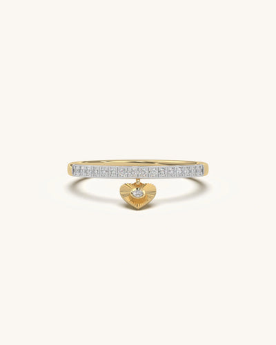 Dangling Heart Ring