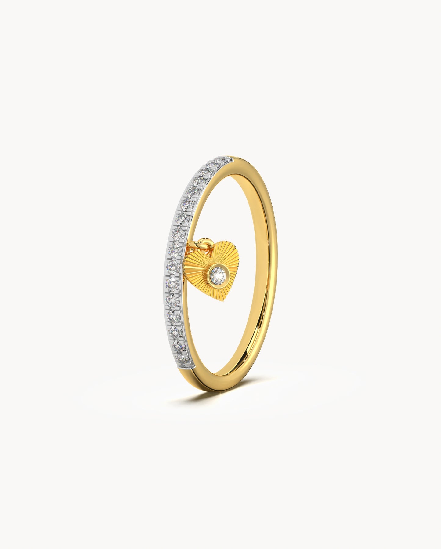 Dangling Heart Ring