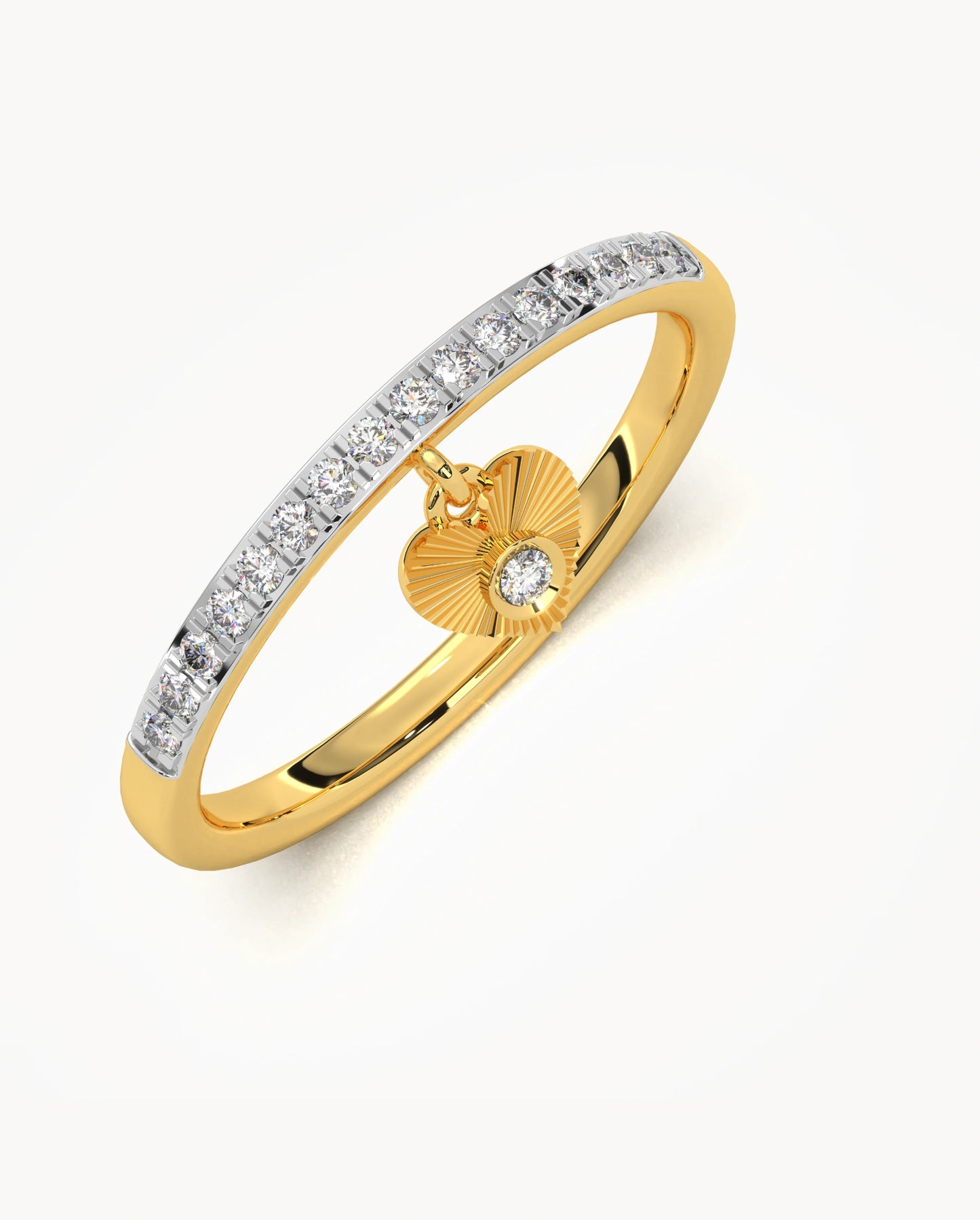 Dangling Heart Ring