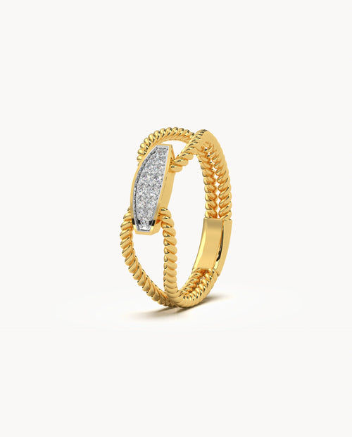 Corded Beauty Ring