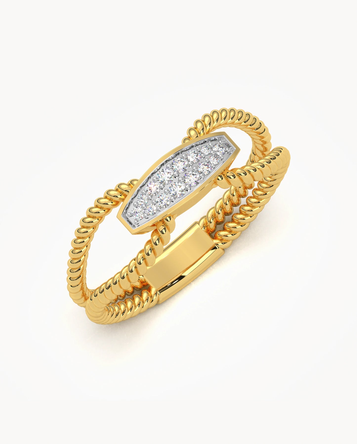 Corded Beauty Ring